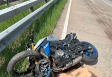 Schwerer Verkehrsunfall mit Kraftrad