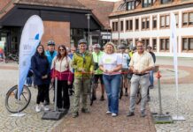 Auftakt von Stadtradeln im Landkreis – Jetzt wird in die Pedale getreten