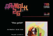 ArtWalk vom 25.-28.6.2026 amWebEnd