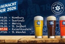 Karlsberg feiert Braunacht in Kaiserslautern mit drei besonderen Bieren