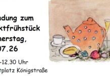 Marktfrühstück auf dem Donnerstagsmarkt