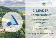 7. LEADER-Förderaufruf verlängert: Projektideen können noch bis zum 15. Oktober 2026 eingereicht werden