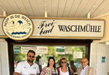 Zum 750-jährigen Jubiläum feiern die beide Freibäder den 75.000 Besucher