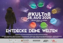 Save the date: KULTn8 für Jugendliche am 28. August
