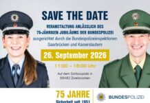 Save the Date: 75 Jahre Bundespolizei – „Tag der offenen Tür“ in Zweibrücken