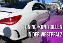 Tuning-Kontrolle: Zahlreiche Fahrzeuge nicht vorschriftsmäßig