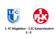 Gebrauchter Nachmittag: FCK verliert mit 0:3 beim FC Magdeburg