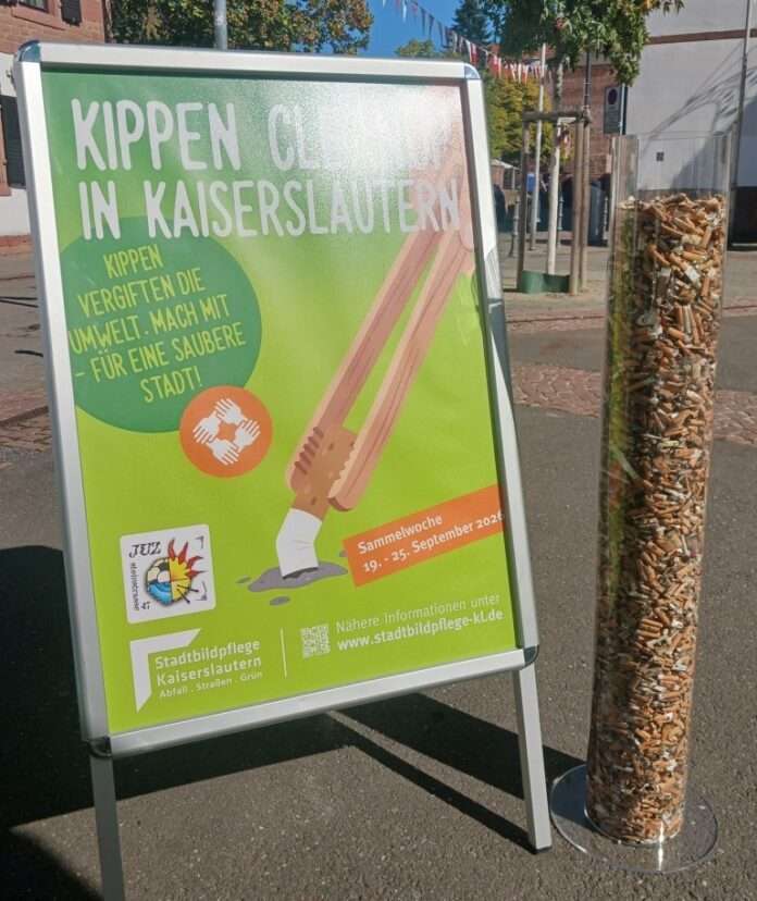 Aktionstag Kippen Cleanup