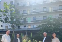 Minister Sven Teuber zu Gast bei der Bau AG