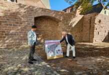 Historische Stadtmauer erstrahlt zum Stadtjubiläum in neuem Glanz