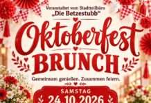 Oktoberfest in Rot-Weiß: Betzestubb lädt zum Brunch und zum Gespräch über den Stadtteil